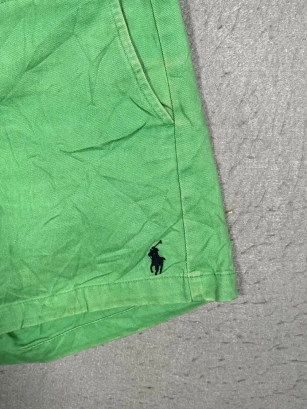 Polo Ralph Lauren Green Sport Cropped Chino Shorts Womens W32 I3